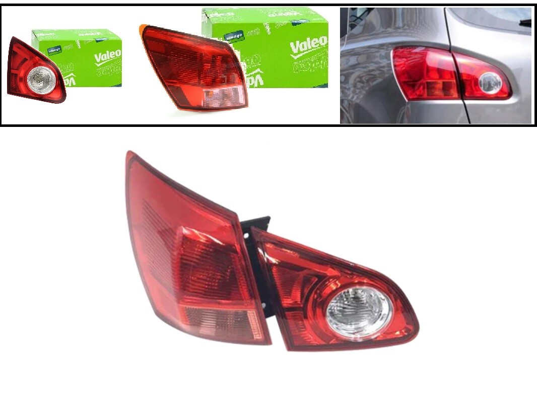 Feu arrière gauche Nissan Qashqai +2 I pour remplacer un phare cassé Valeo 043585