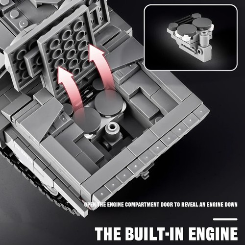 ⚔️ 898PCS SEMBO BLOCK – Creative Main Battle Tank Model Bricks! - Picture 6 of 8