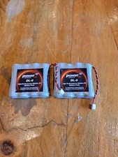 POWER XP DL-8 Door Lock Battery,6VDC,2900mAh,Saflok 10A358 2pk