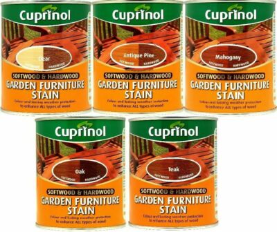 Cuprinol Gartenmöbel Fleck für Hartholz & Nadelholz alle Farben - 750ml