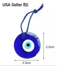 New Fashion Turkish Blue Evil Eye Keychain Lucky Evil Eye Charm Pendant Nazar