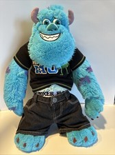 Build A Bear Monsters Inc Sully 18&rdquo; Plush Property Of MU Shirt Shorts Boxers