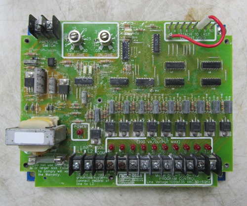 💥NCC DNC-T2010-A10 PROGRAM CONTROL BOARD 105-135 VAC | eBay