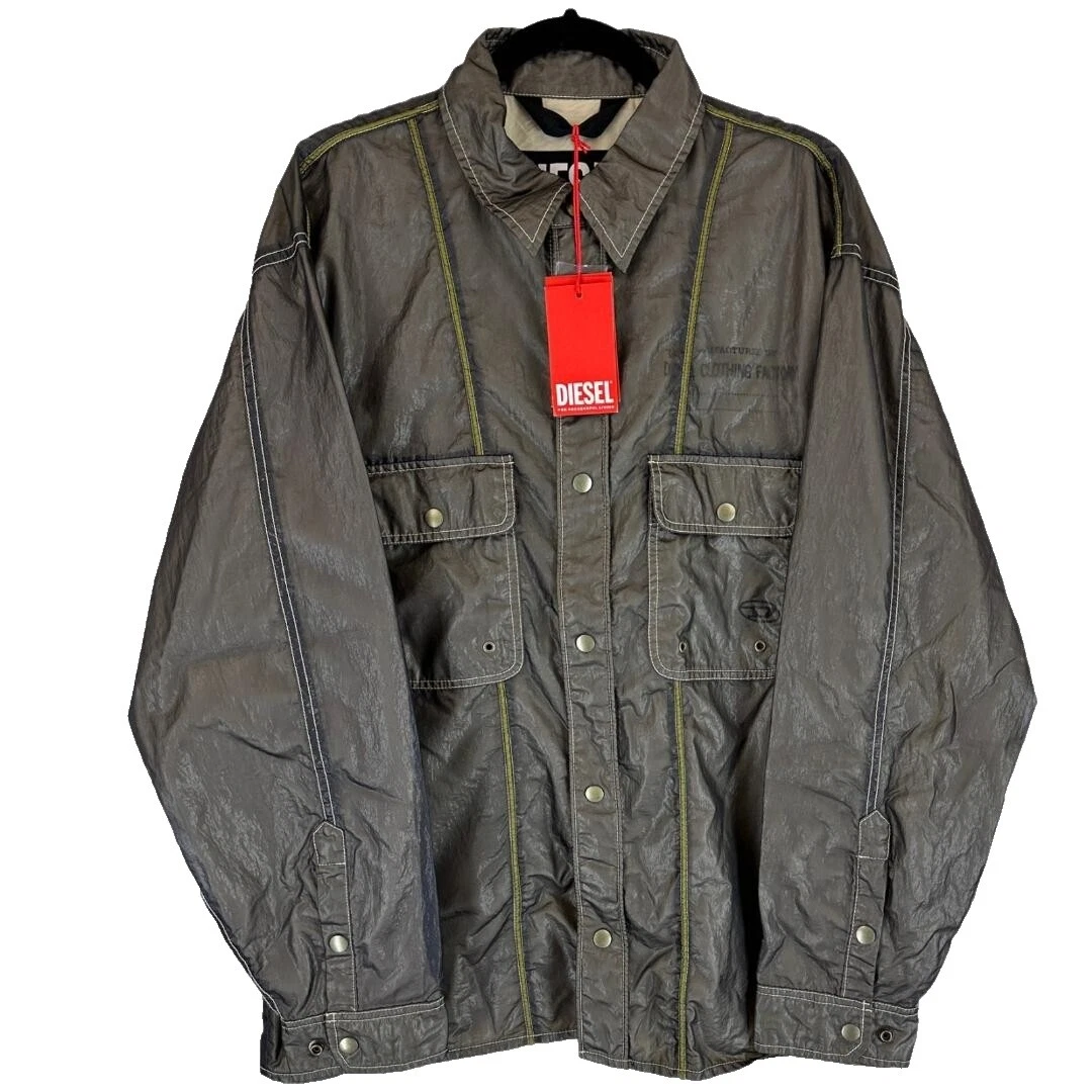 Diesel Button Coats, Jackets & Vests for Men