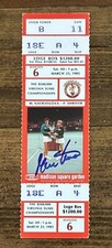 Martina Navratilova Signed MSG Championship Ticket BAS Beckett COA AUTOGRAPH