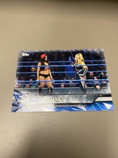 2017 Topps WWE Women's Division NATALYA ATTACKS NIKKI BELLA WWE-20 Base Smackdow
