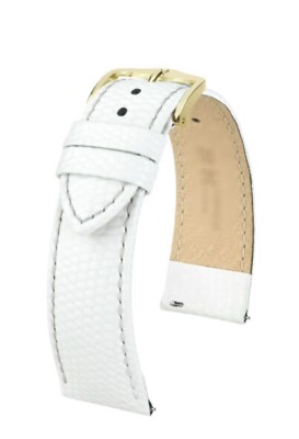 Hirsch Rainbow Lizard embossed 14mm watch band straps Bargains Deals Sales Buys