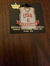 2000 WOMEN'S OLYMPIC BASKETBALL RUTHIE BOLTON-HOLIFIELD 6 JERSEY PIN NEW 