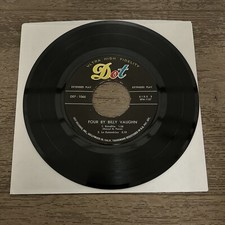 Billy Vaughn Four By Billy Vaughn Record 45 RPM EP DEP-1066 Dot 1958 EX
