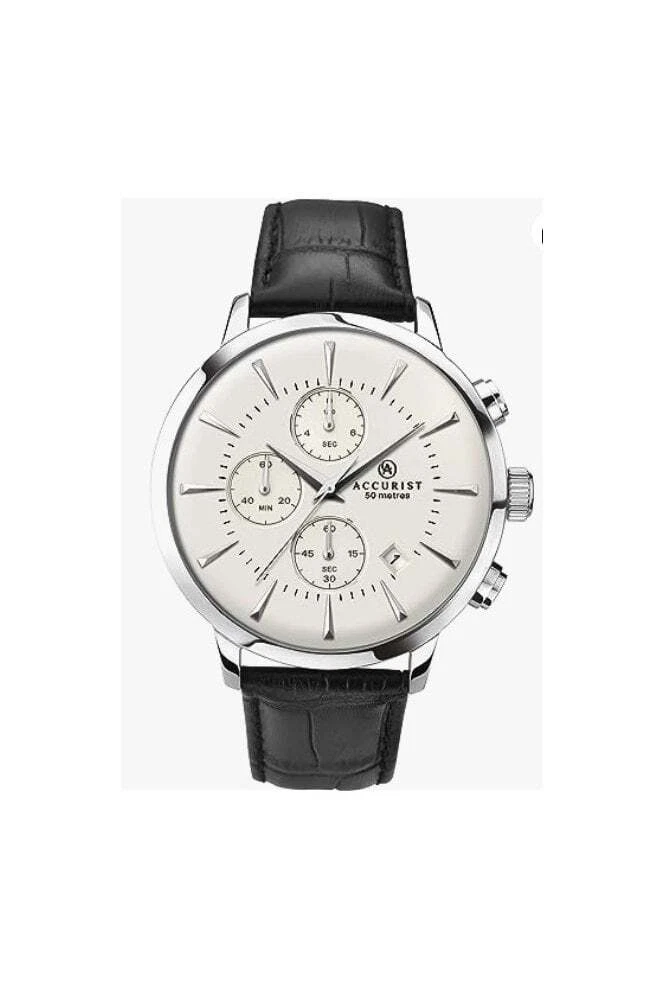 Mens accurist london hotsell vintage chronograph watch 7033