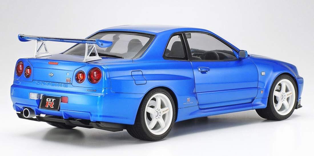 Tamiya Nissan Skyline GT-R R34 V-Spec II 1/24 Scale Model