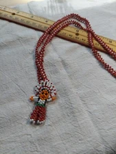 Beaded Necklace Vintage Chief