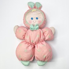 Vintage 1989 Fisher Price Slumber Baby Pink Lovey 11  Baby Doll