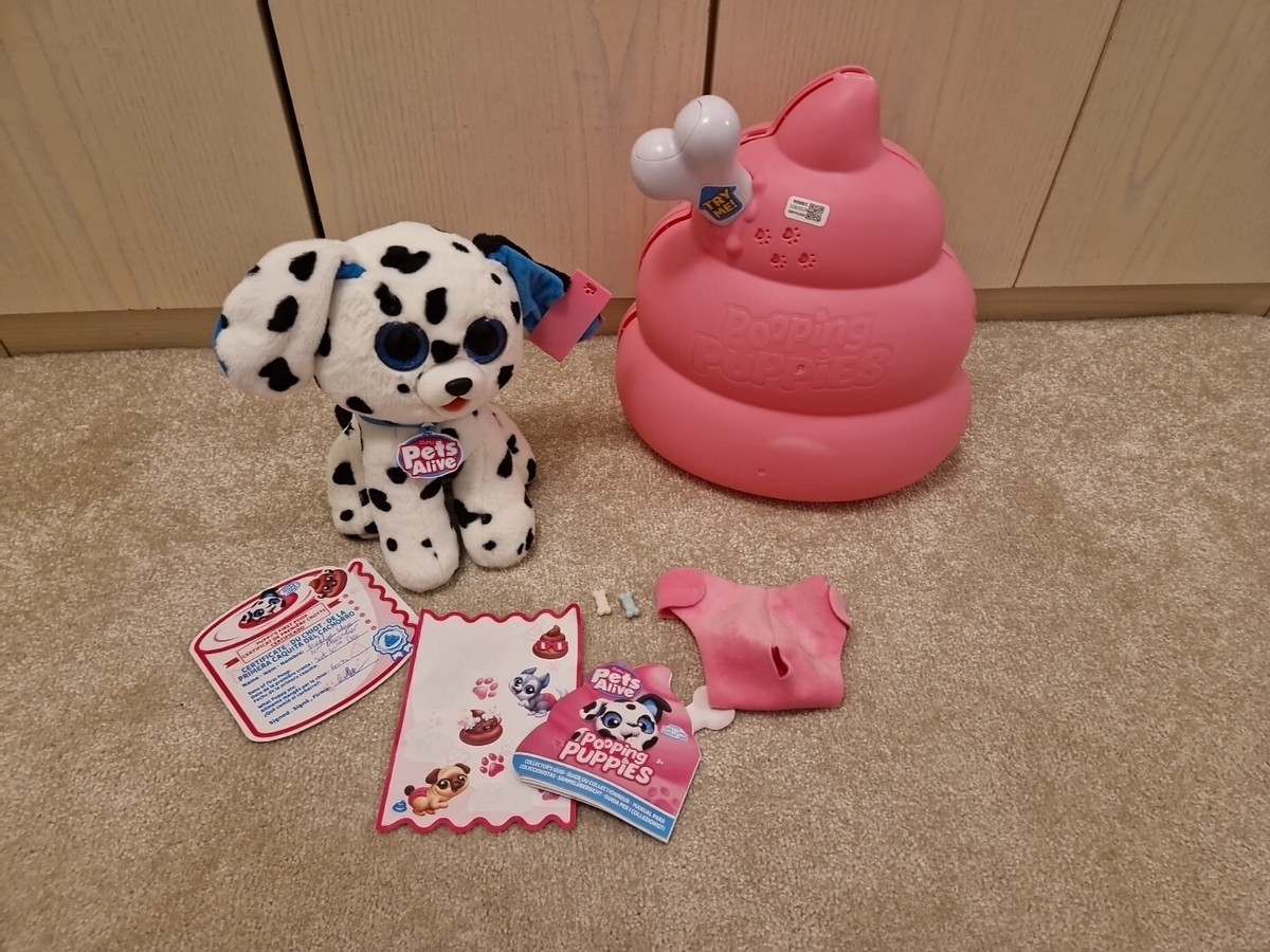 Pets Alive Pooping Puppies by ZURU Surprise Puppy Plush