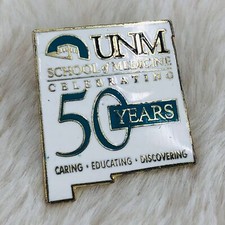 University of New Mexico UNM School of Medicine 50th Anniversary Lapel Pin