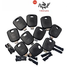 Universal Transponder Key Case Spare Chip Keys Head Kd Key Blade Shell W Uncut