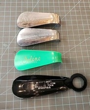 Lot of 4 Vtg. Shoehorns - Jarman Jolene Murray's Shoes Miller Jones - QQ