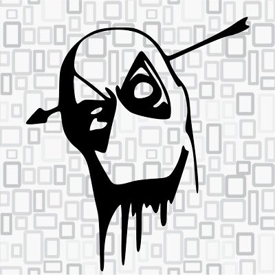 DEADPOOL Logo Sticker Decal Car truck Comic Super Hero