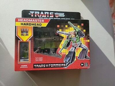 Transformers Generations G1 Retro Headmaster HARDHEAD DUROS Walmart Exclusive
