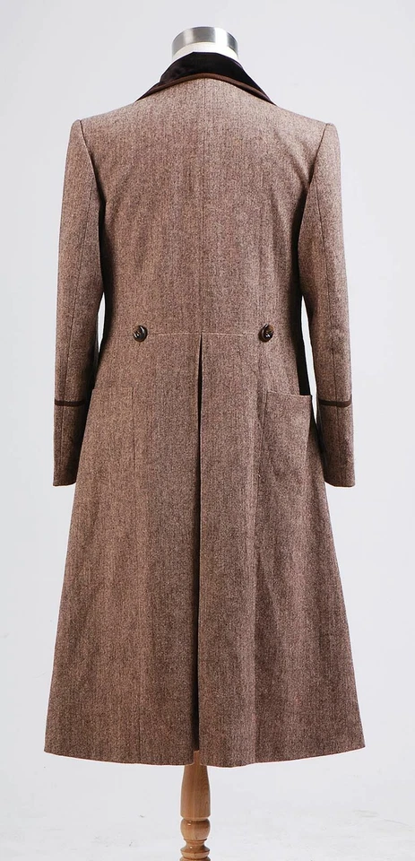 Gabardina Larga Who is Doctor Dr. Crudo Marrón S-XXXL Uniforme Disfraz Juegos con disfraces Foto 3 de 4