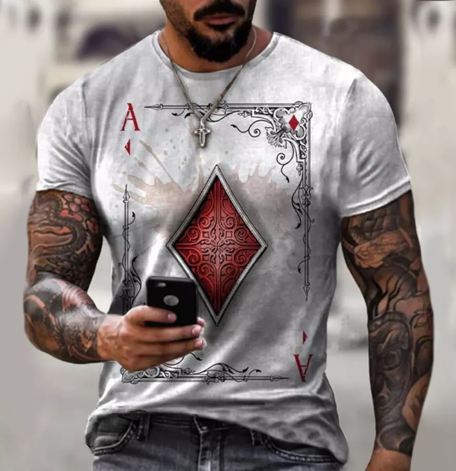 Off white hotsell cards shirt