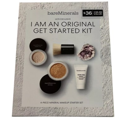 Bareminerals I Am An Original Get Started Set 4 Piece Kit MEDIUM BEIGE 12