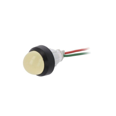 LY-D20H-24AC/DC Kontrollleuchte: LED konvex 24VDC 24VAC Öffng: Ø13mm ØLED: 20mm