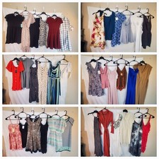 Lot of 60 Women's Small Dresses, Jumpsuits Stitch Fix & Ect New Tag, NWOT & Used