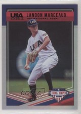 2018 USA Baseball Stars & Stripes Longevity Black Flag 2/5 Landon Marceaux 0c6