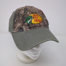 Bass Pro Shops Kids forest Camo Green Adjustable Youth Baseball Cap Hat