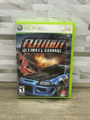 FlatOut: Ultimate Carnage Xbox 360 Tested Works Great NO Manual
