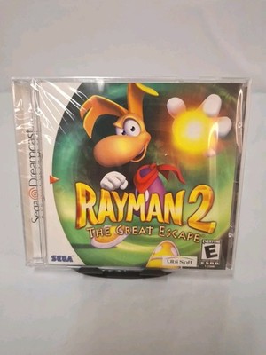 Rayman 2 The Great Escape Sega Dreamcast Factory Sealed New 2000