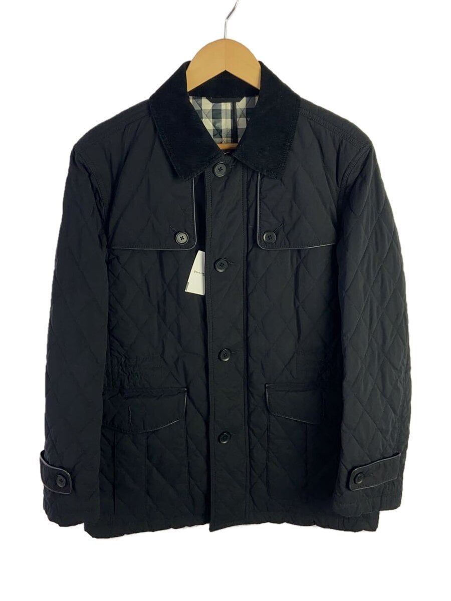 ALTRA BURBERRY LONDON altro cappotto M poliestere nero tinta unita a1f54 620 09