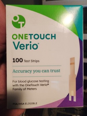 One Touch Ultra Blood Test Strips 300 Count 3 Boxes. New Unopened Exp 01/31/2027