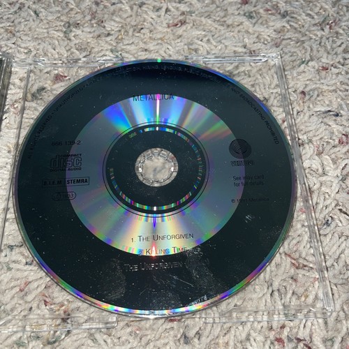 METALLICA - The Unforgiven CD Single 1991 Vertigo - Imagen 3 de 5