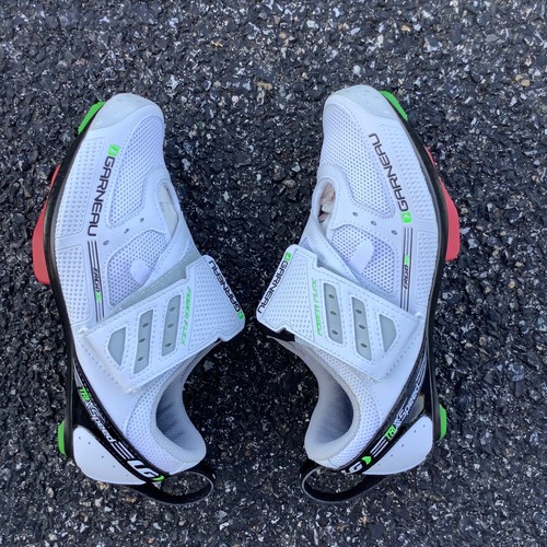 Louis Garneau Tri X-Speed LG White Cycling Shoes Women 6.25 EUR 37 Road Cleats