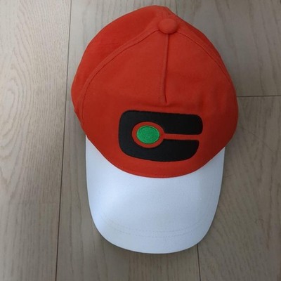 Pokemon Ash Kids Cap Adjustable 55-57cm Child Hat Slightly Used