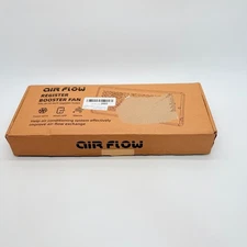 Register Booster Fan, Fits 4 in. x 10 in. Register Holes, Enhances HVAC Airflow,