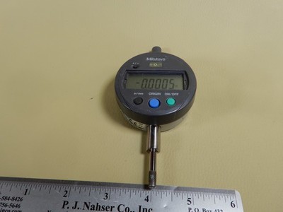 Mitutoyo Digimatic Dial Indicator in Fair Condition S1012EXB Missing LCD Cover
