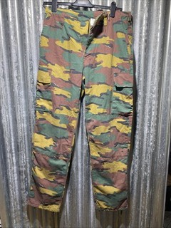 Belgian Army Jigsaw Pattern Combat Trousers