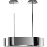 AEG Island Cooker Hood DLE0970M 90cm Wide Designer Chrome Lamp Hood