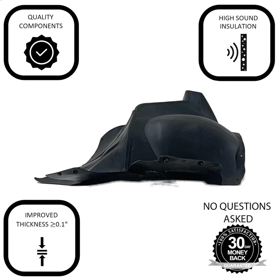 Forro de guardabarros delantero izquierdo del lado del conductor para GMC Acadia GM1248242 2013-2017 Foto 2 de 4