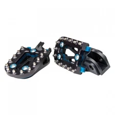 Fasst Impact Moto Pegs Black/Blue FP-100K-BL for Motorcycle