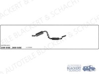 Imasaf Auspuffset Msd + Esd FüR Rover 2000-3500 SchräGheck 2300+2600+S 1977-1986
