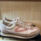 Vintage Tretorn Ladies Tennis Shoe Pink And White Size 8.5