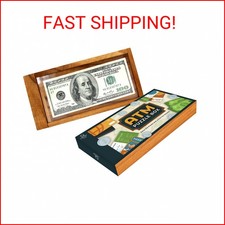 BSIRI ATM Puzzle Box for Adults- Secret Box Brain Teaser Wooden Puzzle Boxes wit
