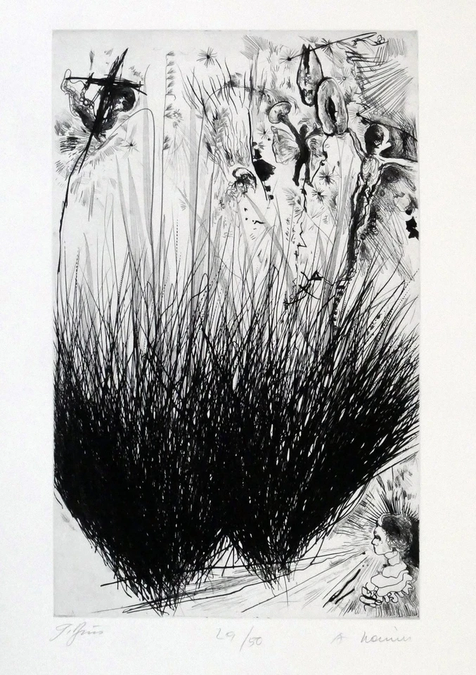 Arnulf RAINER, gemeinsam mit Günter BRUS - Radierung - Bild 1 von 1