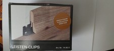 Leisten-Clips für unsichtbare Fussleisten-Montage