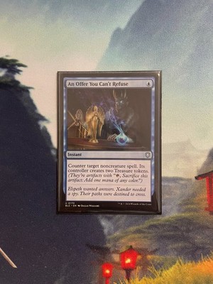 MTG AN OFFER YOU CAN'T REFUSE aus Bloomburrow MAGIC THE GATHERING
