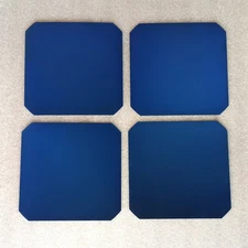30x DEFECTIVE BENT Sunpower Solar Cell 5x5" Flexible Mono Cell 125x125 3.5W